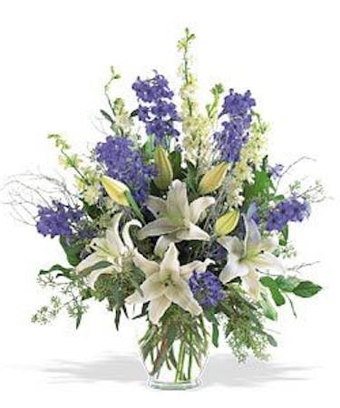 Blue Elegance Bouquet